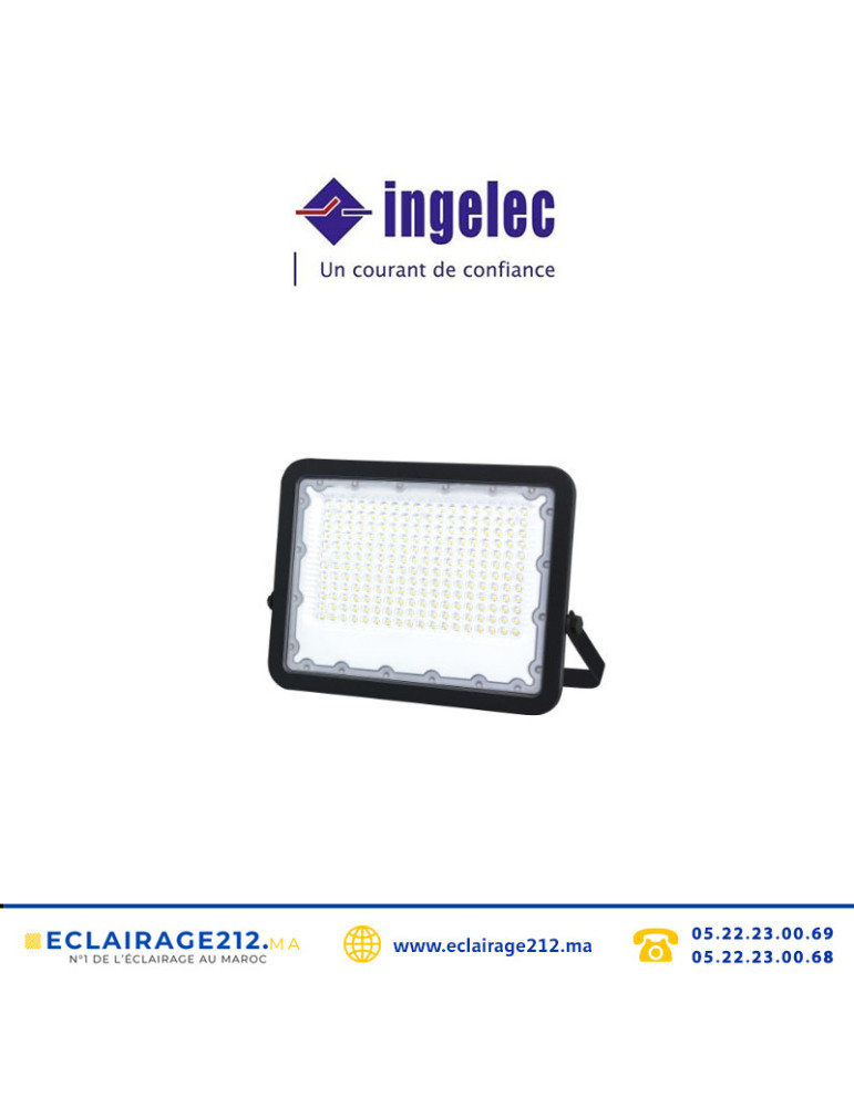 Projecteur LED Plat INGELEC 30W 6500°K PR2LED030