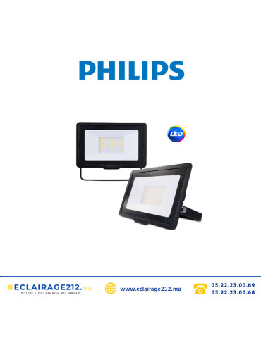 Projecteur LED PHILIPS 70W BVP150 G2 LED63/WW 3000°K Casablanca Maroc