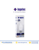 Ampoule LED flamme INGELEC E27 6W 3000°K LEDF06E27J