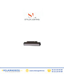 Projecteur 12W 3000°K line rail magnétique Stylux lighting