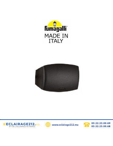 Applique murale Fumagalli Abram 150 noir Casablanca Maroc
