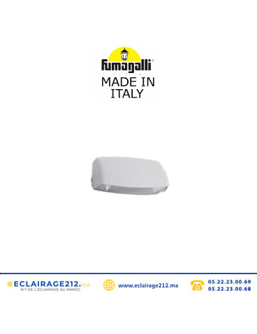 Applique murale Fumagalli Abram 190 blanc Casablanca Maroc