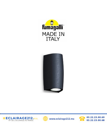 Applique murale Fumagalli Marta 90 2L noir