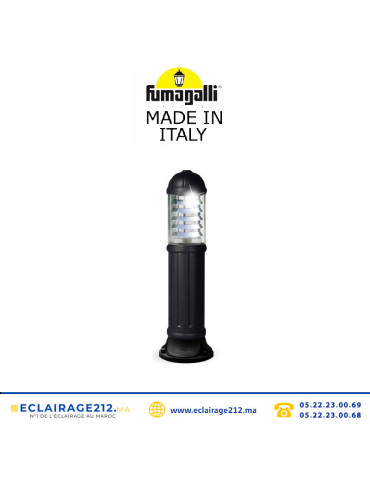 Borne jardin Fumagalli Sauro 800 E27 noir
