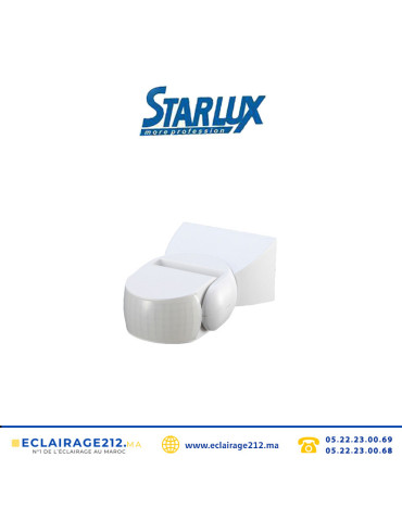 Détecteur de mouvement  Starlux apparent IP65 ST15 Casablanca Maroc