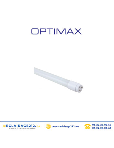 Tube LED Optimax 28W 6500°K 150cm Casablanca Maroc