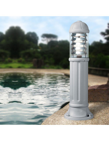 Borne jardin Fumagalli Sauro 800 E27 gris