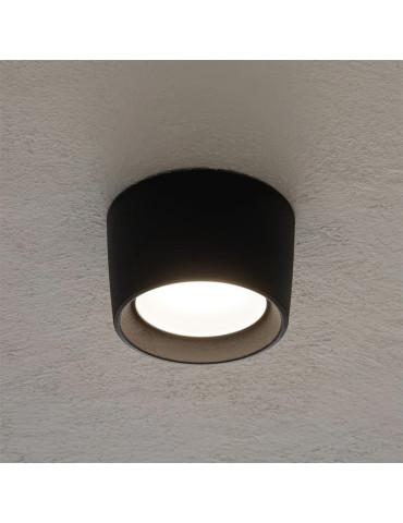 Plafonnier Fumagalli Livia 160 noir IP55