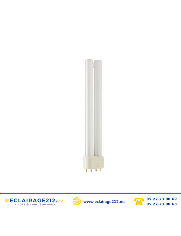Lampe fluorescente PL-L 4P 36W 6500°K Casablanca Maroc