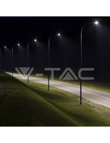 Luminaire LED slim streetlight V-TAC 50W 6500°K VT-54ST Casablanca Maroc