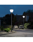 Lanterne LED solaire Stylux 28W 4000°K Casablanca Maroc