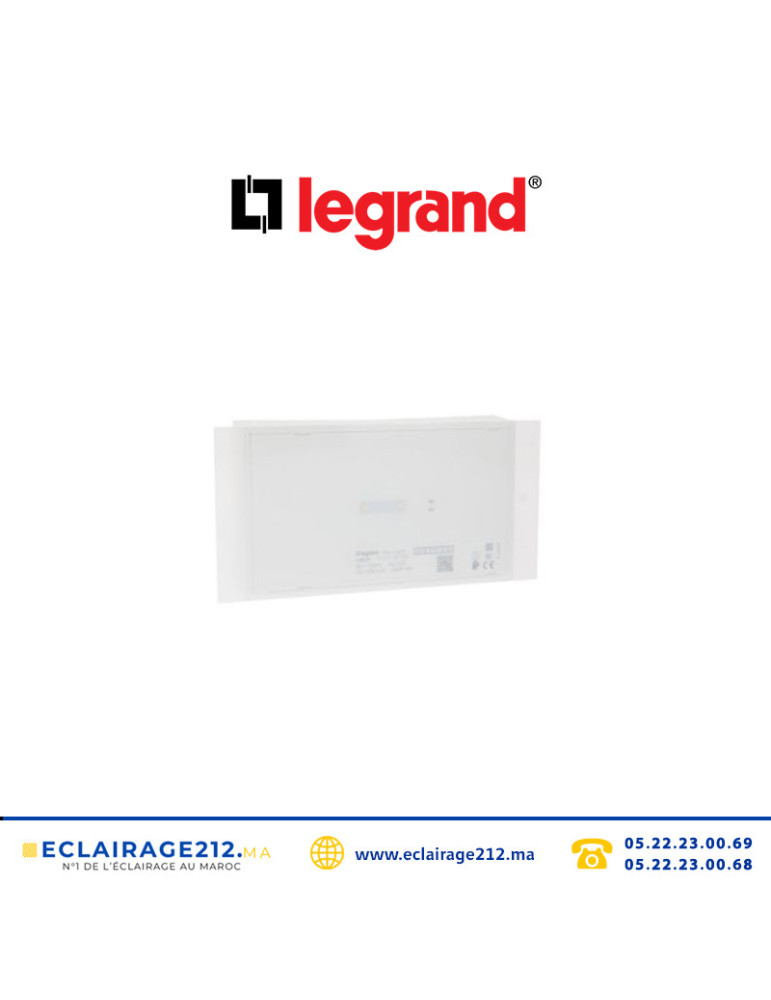 BAES Bloc de secours Legrand 70LM X-LIGHT 660051 Casablanca Maroc