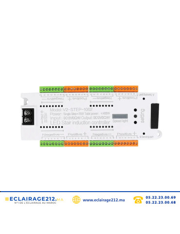 Contrôleur LED pour escalier 32 Channels Casablanca Maroc