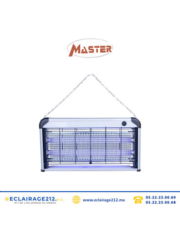 Lampe Anti-Moustiques Master 30CM 2x8W T5 Casablanca Maroc