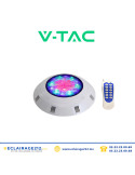 Projecteur Led piscine apparent V-TAC 18W IP68 RGB SKU95213 Casablanca Maroc
