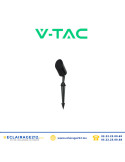 Spot piquet de jardin V-TAC IP65 GU10 noir SKU92097 Casablanca Maroc