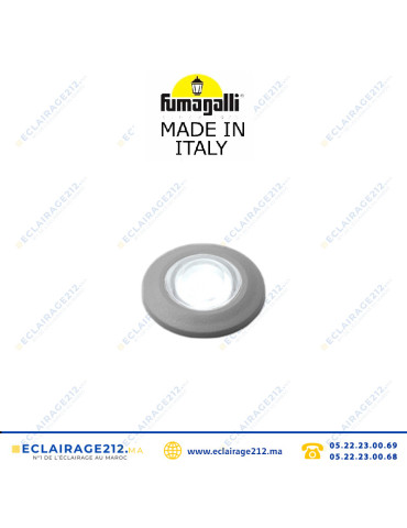 Encastré de sol Fumagalli Aldo 50 G9 4000°K gris