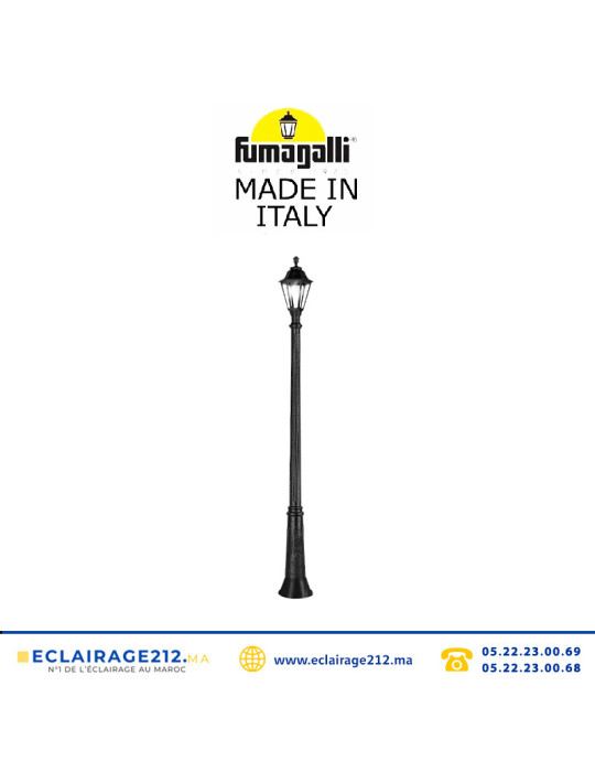 Ricu Rut Fumagalli Ricu/Rut 1L 2014 E27 8,5W noir | Borne de jaridn Maroc
