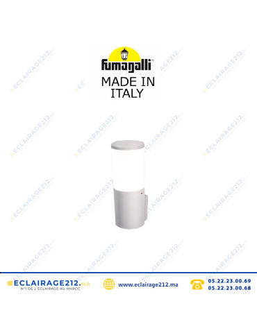 Applique murale Fumagalli Amelia wall E27 8,5W CCT Gris Casablanca Maroc