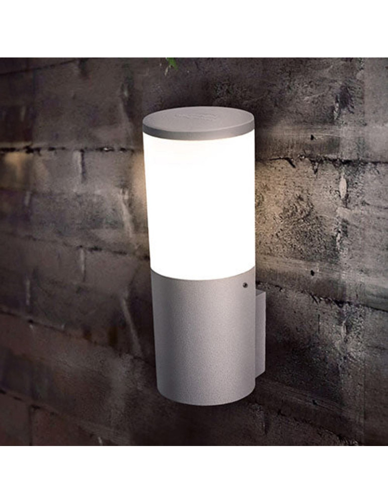 Applique murale Fumagalli Amelia wall E27 8,5W CCT Gris Casablanca Maroc