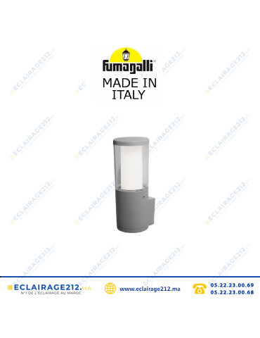Applique murale Fumagalli Carlo Wall GU10 3,5W CCT Gris Casablanca Maroc
