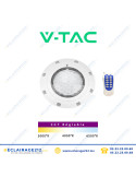 Projecteur Led piscine apparent V-TAC 15W IP68 CCT SKU97782