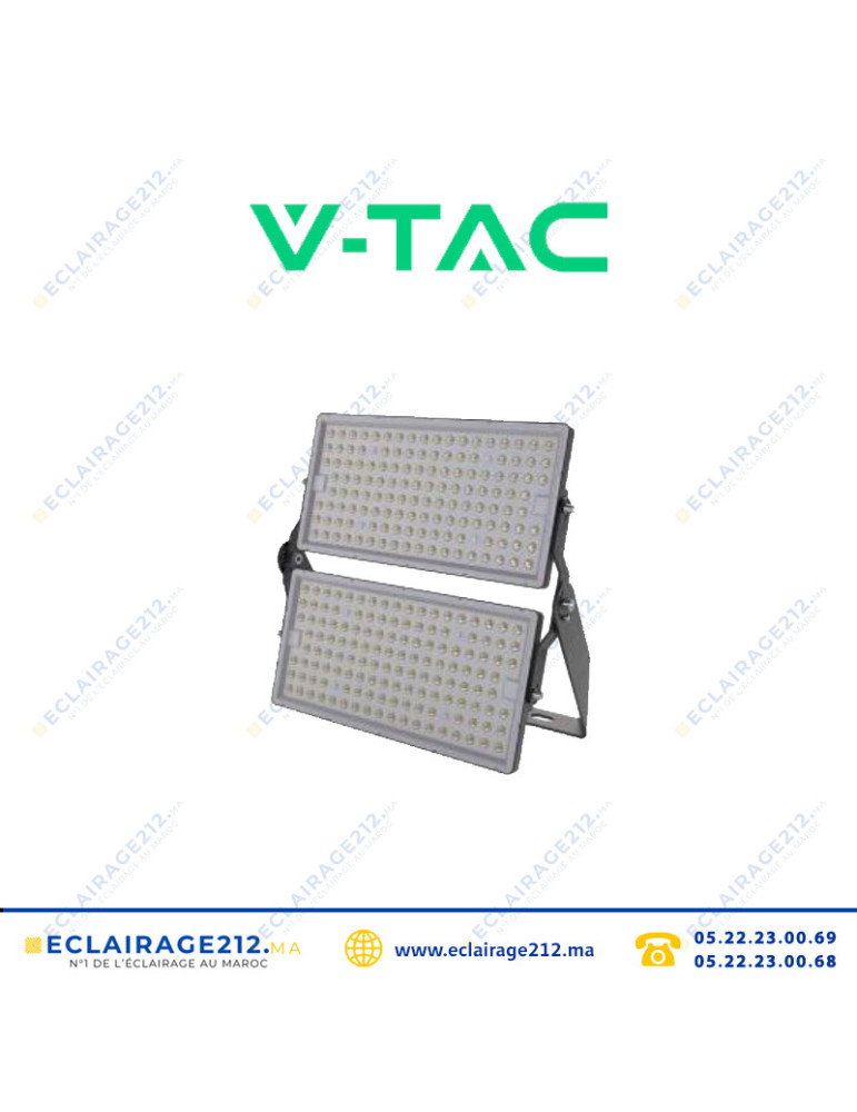 Projecteur LED V-TAC 500W 6400°K IP65 SKU97212 Casablanca Maroc