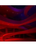 Lampe LED GU10 Optimax 8W rouge Casablanca Maroc