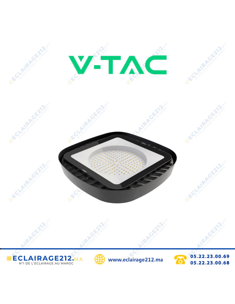 Armature LED industrielle V-TAC 200W 4000°K SKU97397 Casablanca Maroc