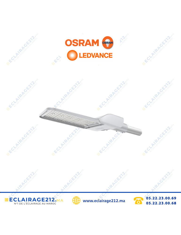 Luminaire LED OSRAM SIMPLITZ 60W 5700°K éclairage publique Casablanca Maroc