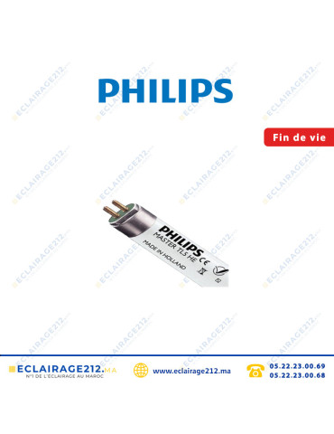 Tube fluorescent PHILIPS MASTER TL5 HE 28W 6500°K Casablanca Maroc