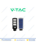 Luminaire LED solaire V-TAC avec détecteur 180W 6000°K éclairage publique SKU95534 Casablanca Maroc