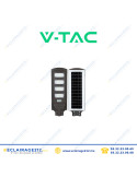 Luminaire LED solaire V-TAC avec détecteur 200W 6000°K éclairage publique SKU97107
