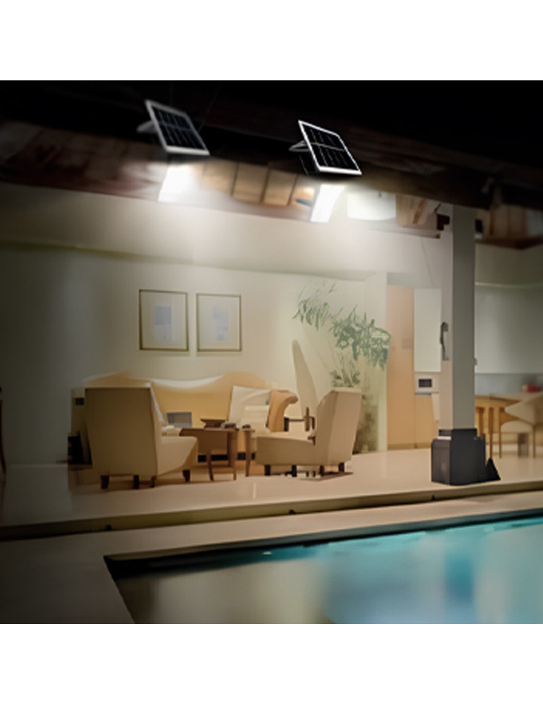 Projecteur LED solaire Soled 300W 6500°K Casablanca Maroc
