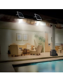 Projecteur LED solaire Soled 200W 6500°K Casablanca Maroc