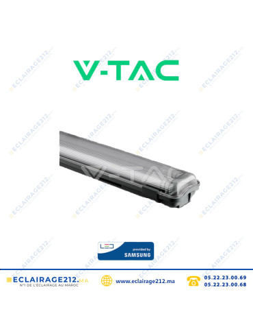 Réglette étanche V-TAC 2x150cm IP65 (vide) VT15022-SKU6400 Casablanca Maroc