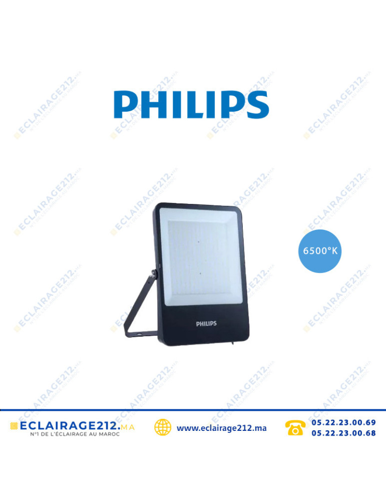Projecteur LED PHILIPS 300W BVP231 SWB LED360/CW 6500°K Casablanca Maroc