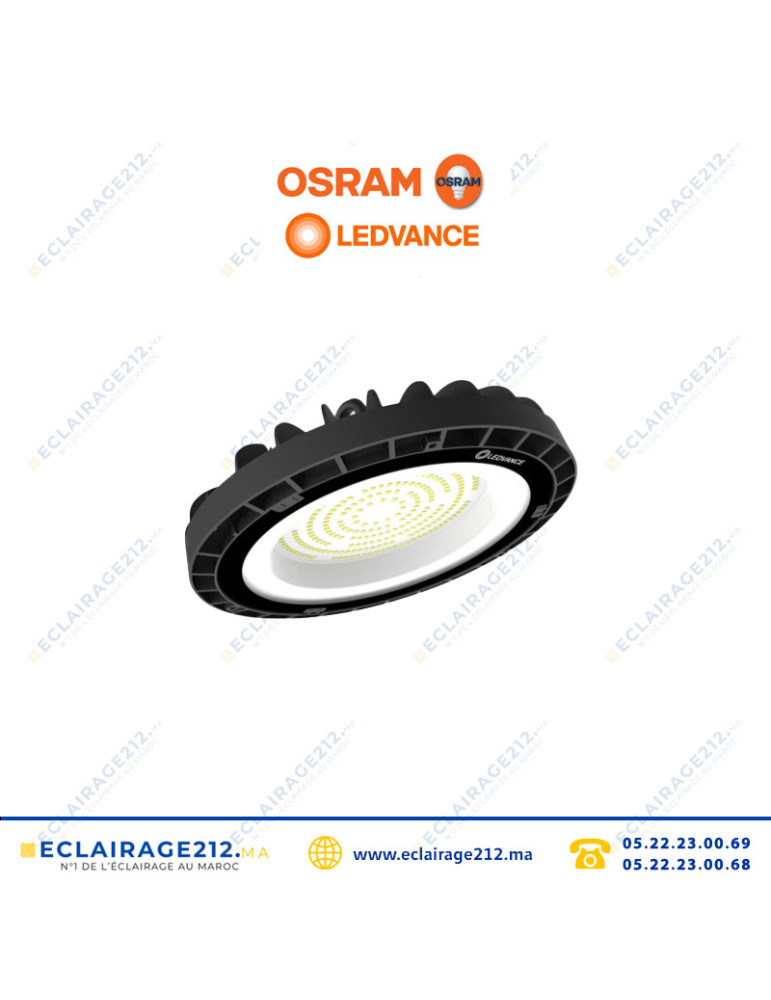 Armature LED 200W Osram Ledvance Value IP65 G2 4000°K Casablanca Maroc