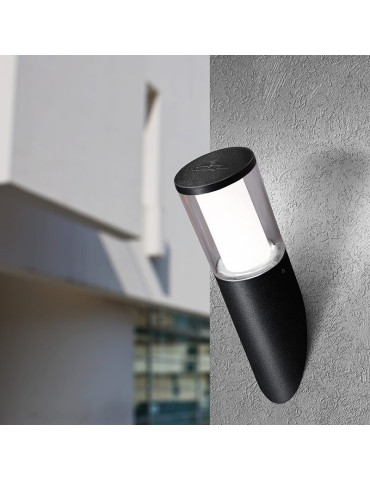 Applique murale Fumagalli Carlo-Fs GU10 3,5W CCT Noir DR1.571.U1K