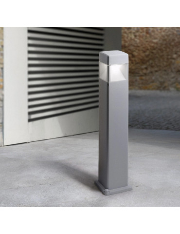 Borne de jardin Fumagalli Elisa 800 Gris GX53 10W CCT