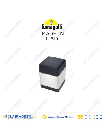 Borne de jardin Fumagalli Elisa Noir GX53 10W CCT DS2.560.D1K