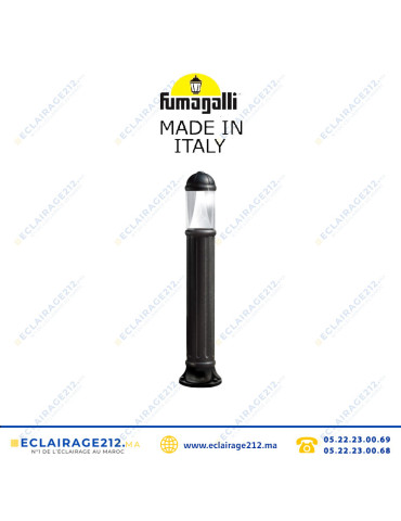 Borne de jardin Fumagalli SAURO 1100 GX53 10W CCT Noir D15.555 Casablanca Maroc