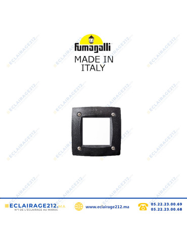 Balisage Fumagalli Leti carré 100 GX53 3W Noir 2C1 Casablanca Maroc