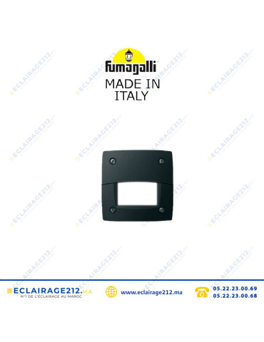 Balisage Fumagalli Leti carré 100 GX53 3W Noir 3C3 Casablanca Maroc