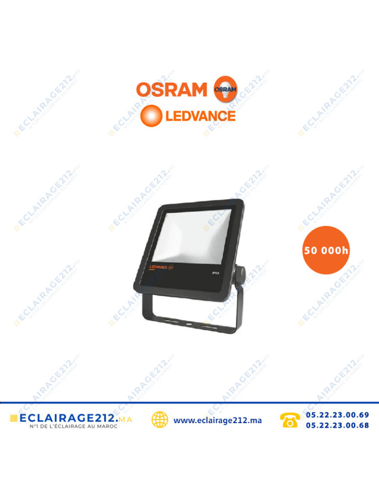 Projecteur LED Ledvance Performance 200W 6500°K Casablanca Maroc