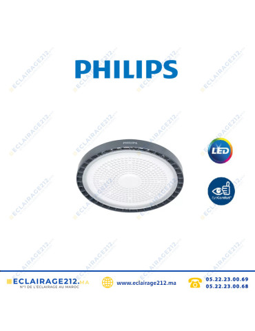 Armature LED Philips 149W 4000°K BY698P LED205/NW PSU WB GM Casablanca Maroc
