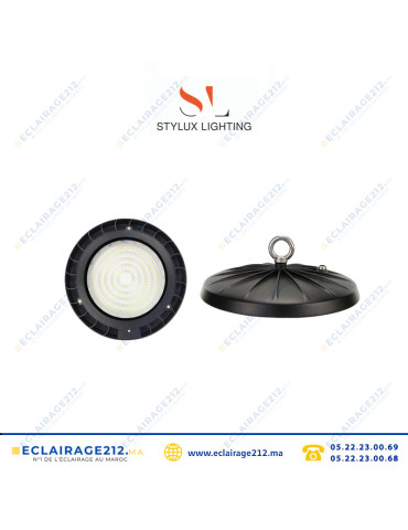 Armature LED industrielle 200W Stylux 6000°K Casablanca Maroc