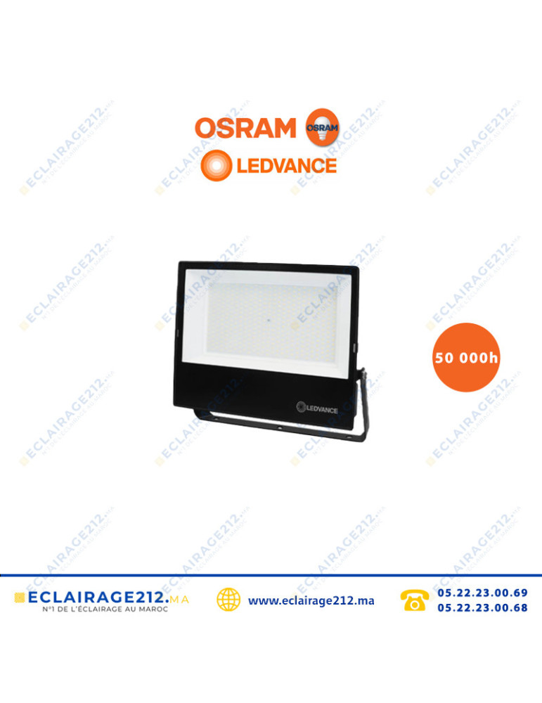 Projecteur LED value Ledvance G4 200W 6500°K Casablanca Maroc