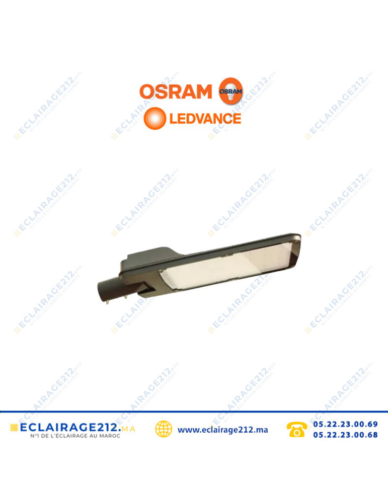 Luminaire LED LEDVANCE G3 55W 5700°K éclairage publique Casablanca Maroc