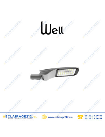 Luminaire LED WELL LUGANO 150W 4000°K éclairage publique Casablanca Maroc
